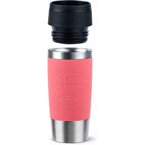Emsa Travel Mug Classic – termohrnek, barva korálová, 0,36 l