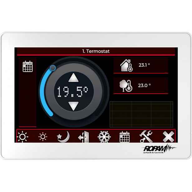 Ropam Dotykový Panel 7" TPR-7W