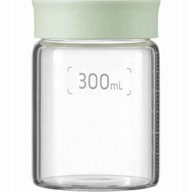 Buydeem Skleněné S?oje 300 ML S?očky S Nakr?tkem Do Kuchyně Spíž