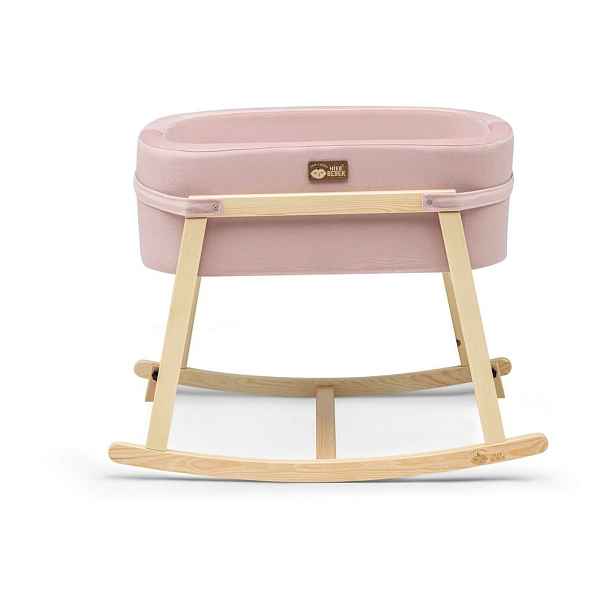 Růžová/přírodní kolébka Hier – Kalune Design