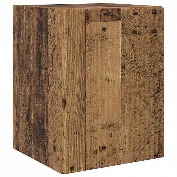 vidaXL TV wall cabinet 30 x 31 x 40 cm Staré dřevo Kompozitní dřevo