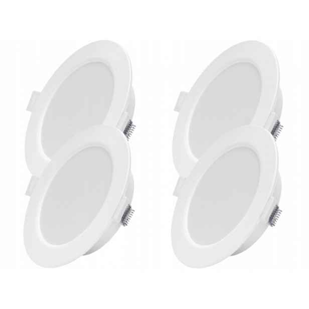 4x Led zapuštěné stropní svítidlo 6W Slim Studený plochý podomítkový panel