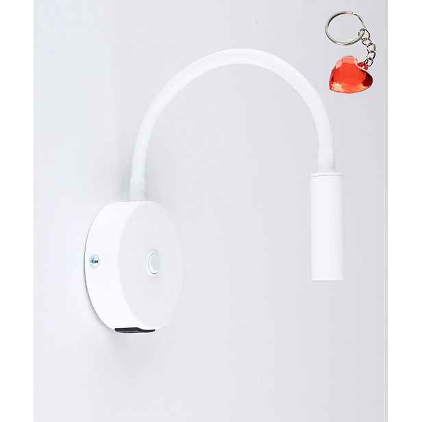 Nástěnné Svítidlo Bílé Výložník Lagos Metal Moderní G9 Usb zásuvka Tk Lighting