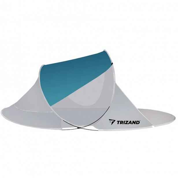 Plážový stan SUNSHADE 120x220 cm, modro-bílý