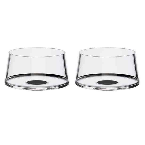 Sklenice na šampaňské Trebonn SplitGlass, 2 ks Barva: černá