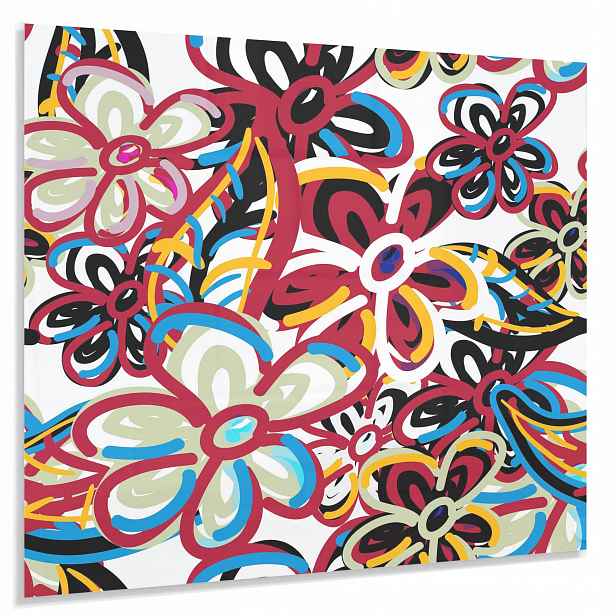 Tvrzený Panel 50x60cm 4mm Lacobel Dekorativní Do Kuchyně Ochranný