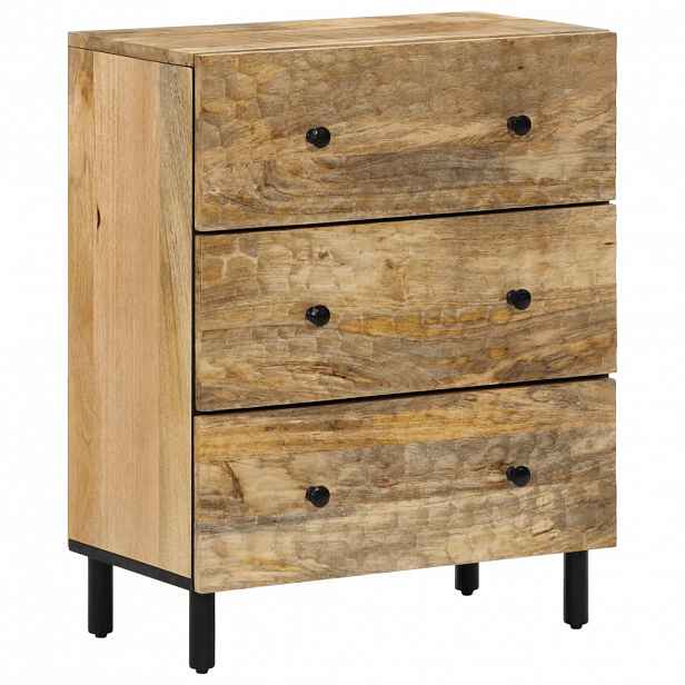 vidaXL Odkládací skříňka 60 x 33 x 75 cm masivní mangovníkové dřevo
