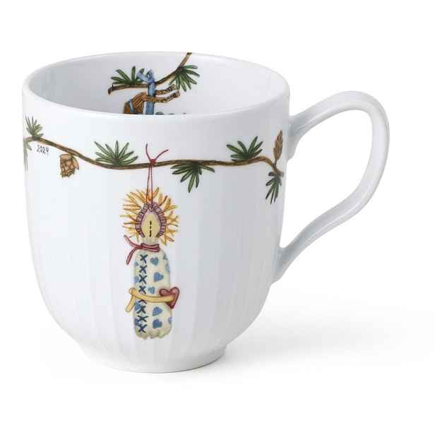 Bílý porcelánový hrnek s vánočním motivem 330 ml Hammershøi Christmas – Kähler Design