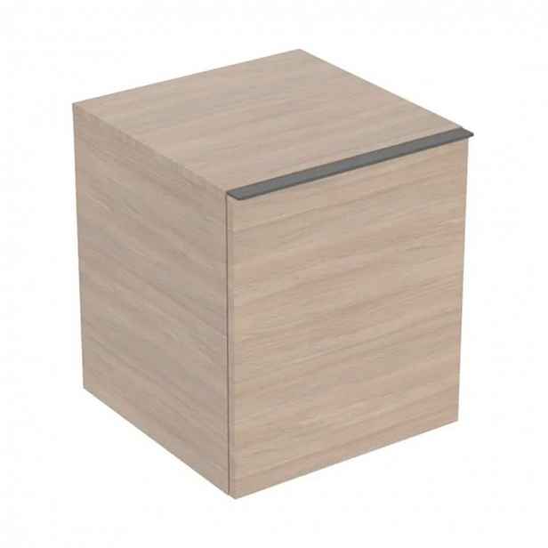 Geberit Acanto - Boční skříňka 45x52x48 cm, 1 zásuvka, dub 503.010.JH.1