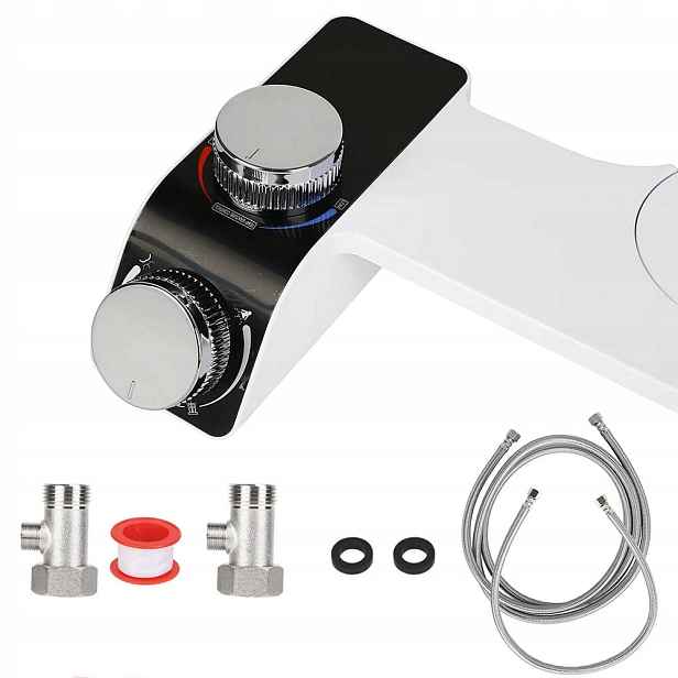 Nástavec na Bidet Toaletní Mycí Nástavec Mycí Bidet Tryska Set