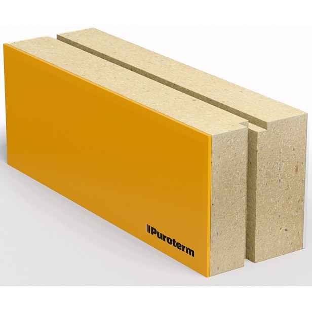 Purenit Puroterm Heavy 21 cm/60 cm Základna Teplý práh pro garážová vrata