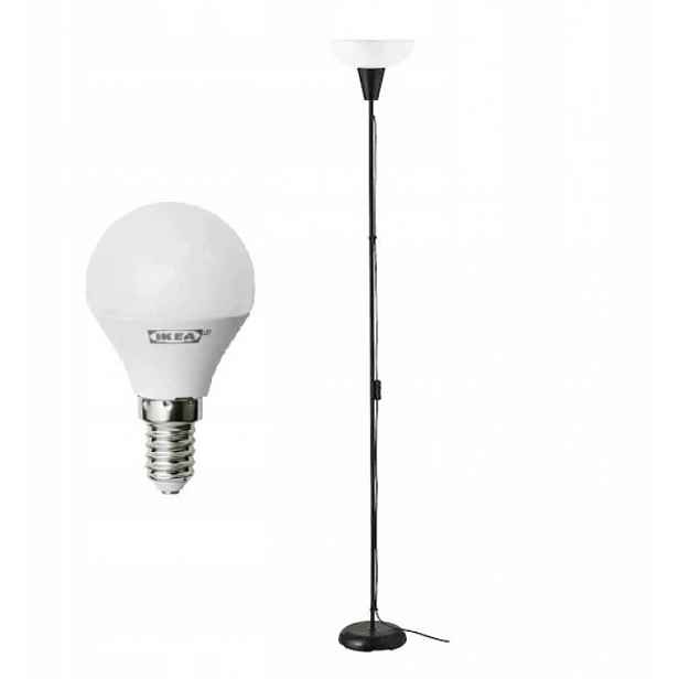 Ikea Tagarp Stojací lampa Černá žárovka