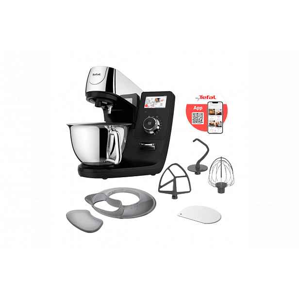 Kuchyňský robot Tefal i-Coach Touch QB950D38 Nerezový/Černý