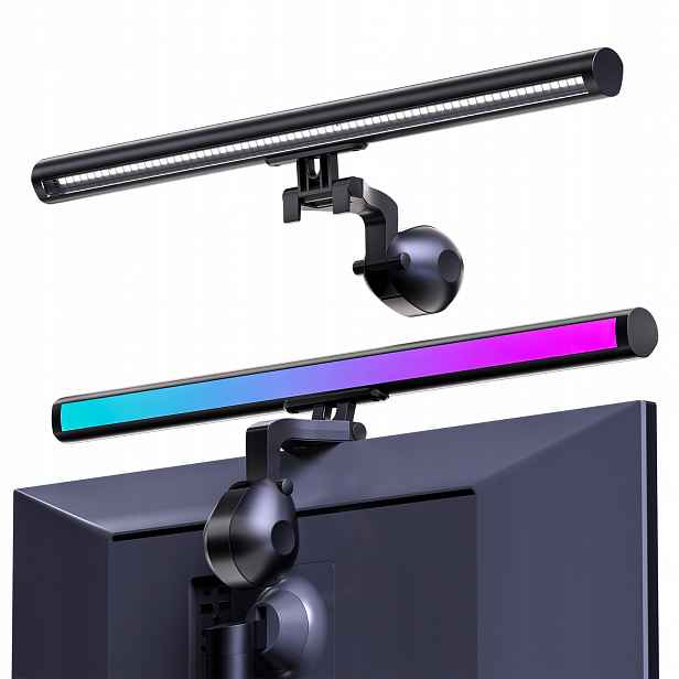 Led monitorová lampa Rgb Dx-light Synchronizace s obrazovkou, aplikace Pc Usb