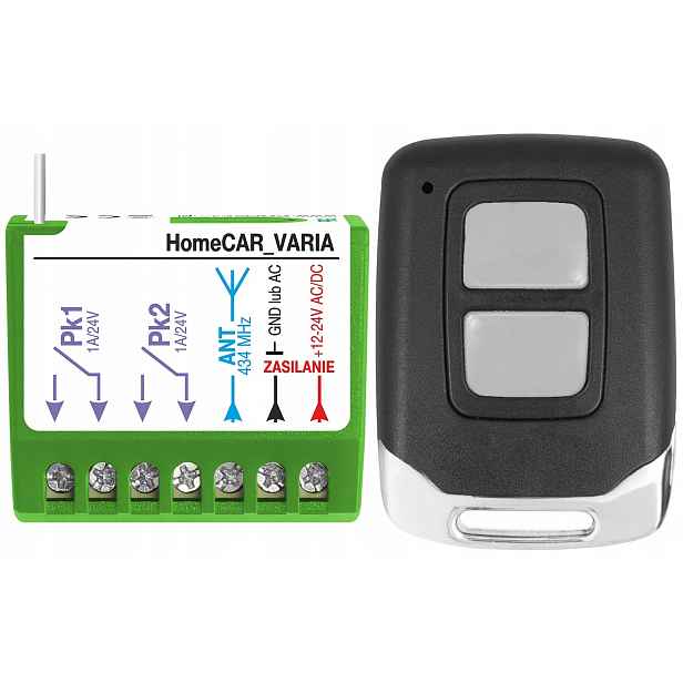Sada pro ovládání brány z auta Homelink Eu/usa univerzální 315/433 MHz