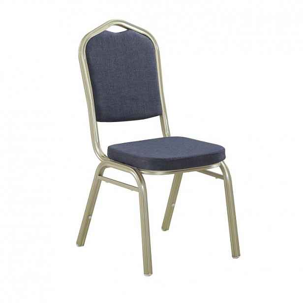 Stohovatelná židle ZINA 2 Šedá - výška: 93 cm