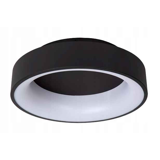 Stropní Led stropní svítidlo Lucide Stropní svítidlo černé, kulatý 38 cm, do ložnice, 2700K