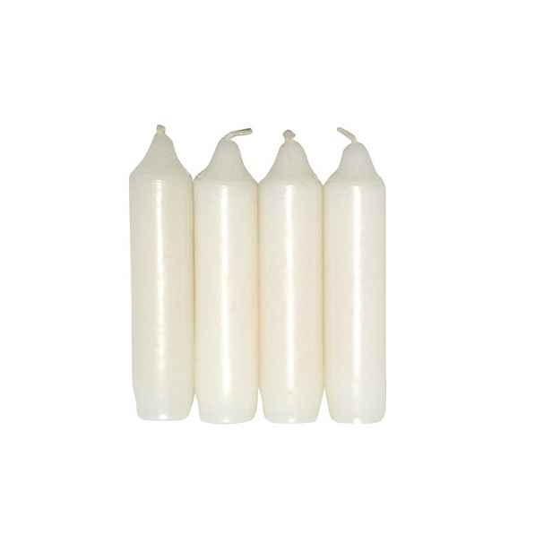 Adventní svíčka ø2,5cm PROVENCE 4ks bílá