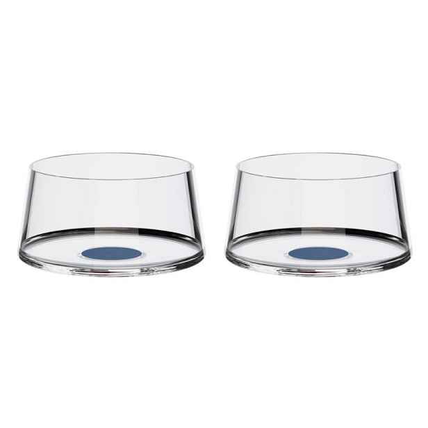 Sklenice na šampaňské Trebonn SplitGlass, 2 ks Barva: modrá