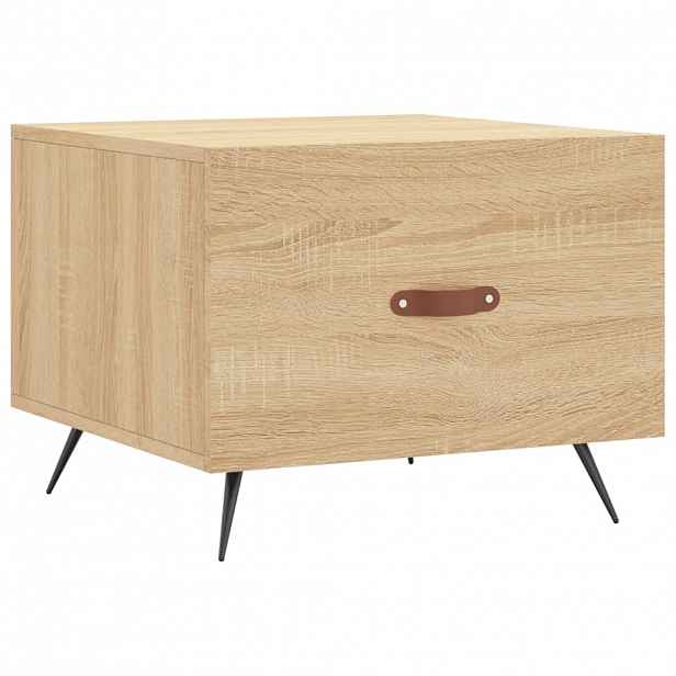 vidaXL Konferenční stolek dub sonoma 50 x 50 x 40 cm kompozitní dřevo