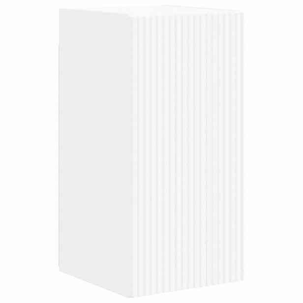 vidaXL TV wall cabinet 30 x 31 x 60 cm Bílá Kompozitní dřevo