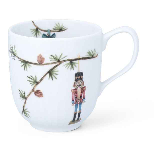 Bílý porcelánový hrnek s vánočním motivem 330 ml Hammershøi Christmas – Kähler Design