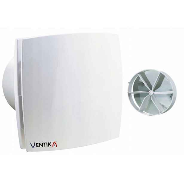 Koupelnový ventilátor Ventika Standard Fi 100 mm 88 m3/h Zpětný ventil
