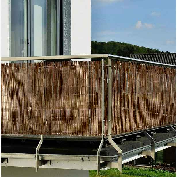 Pletený Kryt Na Balkon A Oplocení 80x300 CM Silný