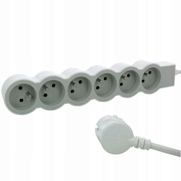Prodlužovací Kabel 6X2P Z 1.5M Legrand 049484