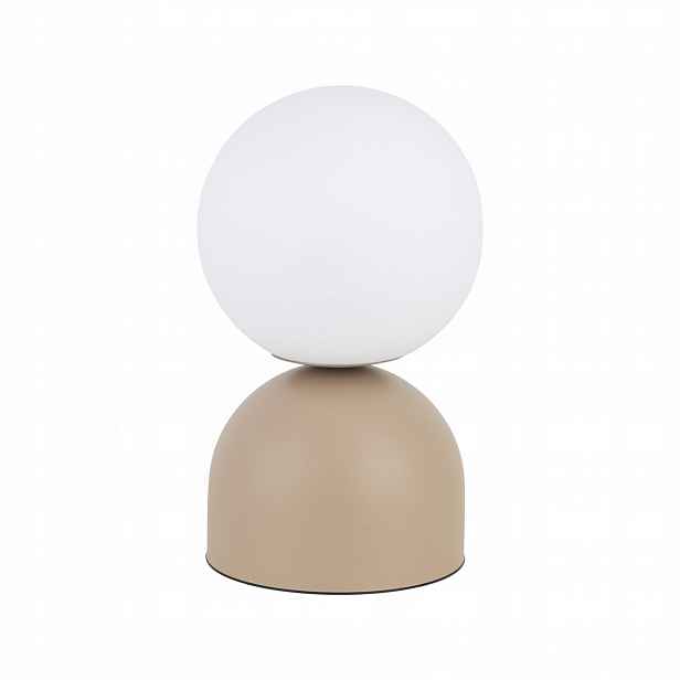 Stolní kabinetová lampa Noční Miki Bílá Kov 15W E27 52cm Tk Lighting