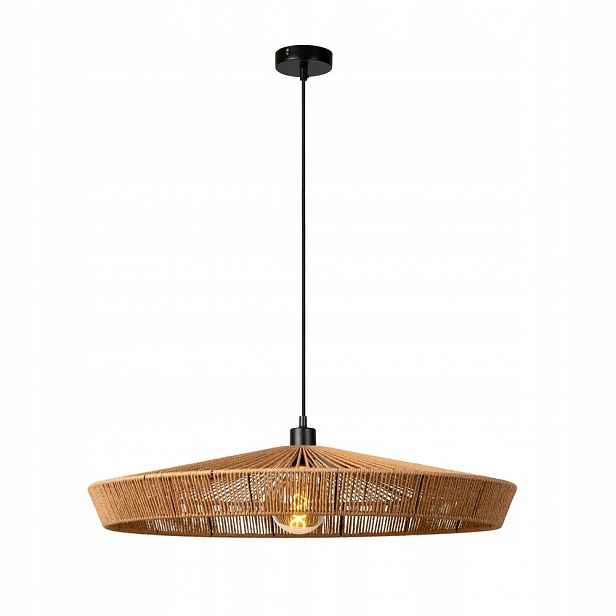 Hnědá závěsná lampa Yunkai do jídelny s teplým leskem 70/72/Lucide
