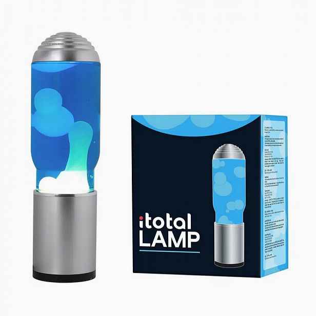 Lávová lampa magma Lava Lawa lampička XL2196 Modrá s aroma difuzérem