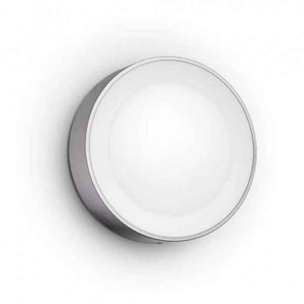 Philips Hue Daylo - Chytré nástěnné venkovní LED svítidlo, průměr 22 cm, nerez 915005843301