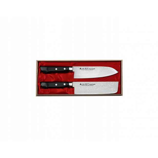 Satake Unique Sai VG-10 Sada Nůž Santoku Nakiri Návod