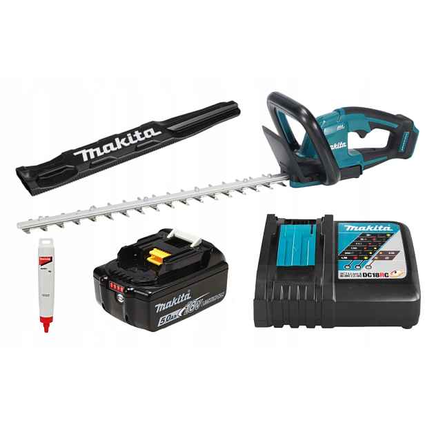 Akumulátorové nůžky na živý plot 18V Lxt, 50 cm, Makita [DUH506RT] 5,0 Ah