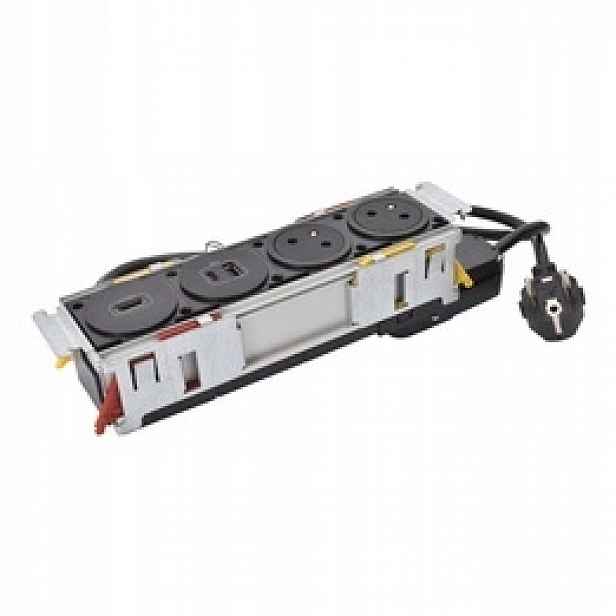 Nábytková zásuvka Disq'in 2P+Z/USB Legrand 654740