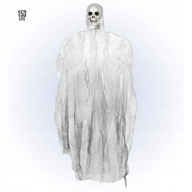 Halloweenská Dekorace Pochmurná Smrtka 153 CM
