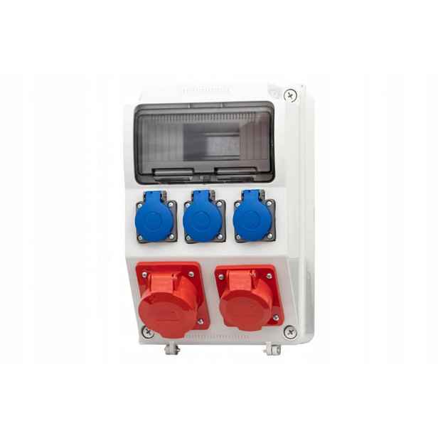 Rozvaděč Caja 2x16A 5p, 3x230V 9M IP65