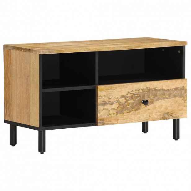 vidaXL TV skříňka 80 x 33 x 46 cm masivní mangovníkové dřevo
