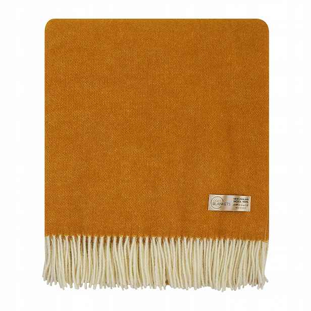 Vlněná Deka teplá měkká 100% novozélandská vlna 170x200 Cozy Blankets