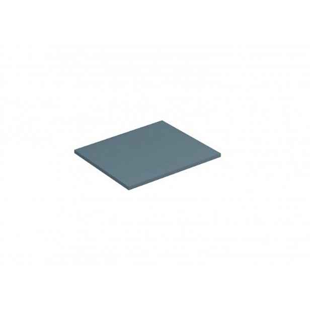Kludi Icos - Deska pod umyvadlo 60x60 cm, matná petrolejová 50T60O3