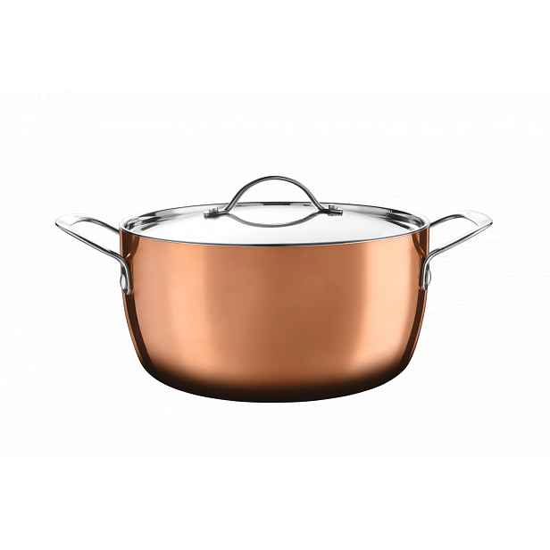 Silvercrest® Hrnec s měděnou povrchovou úpravou Premium, Ø 24 cm