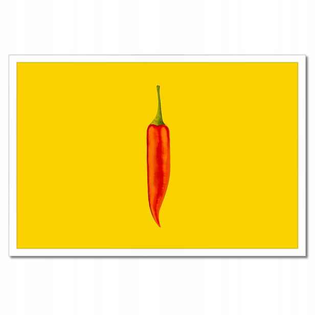 Plakáty v rámu 60x40 Červená chilli paprička