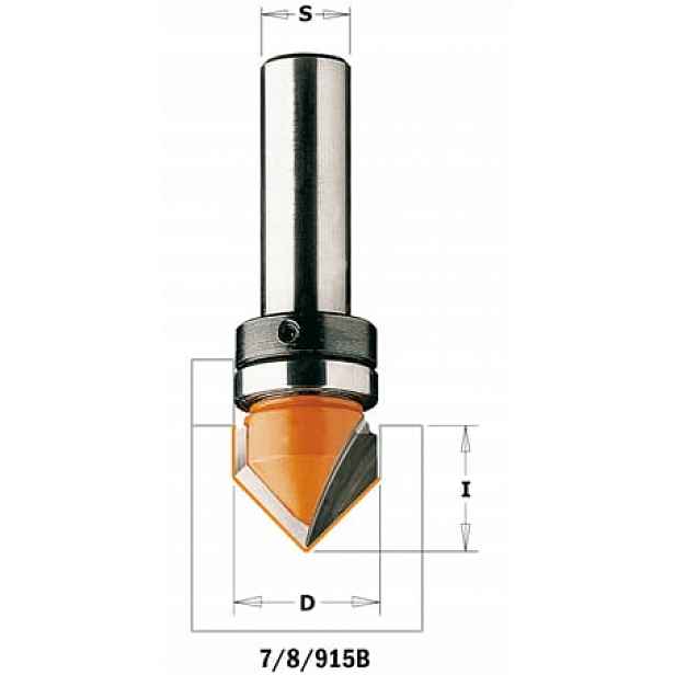 Cmt 715.190.11B Fréza Hm D=19 I=16 A=90 S=6 horní ložisko