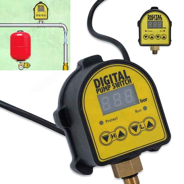 Spínač Elektronického Tlakového Spínače Pro Ovládání Čerpadla, Ochrana