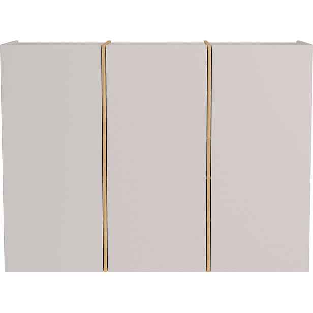 Krémová předsíňová skříňka 138x103x38 cm Libbiano – Germania