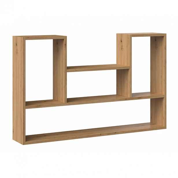 Regál na stěnu INDREK - dub artisan
