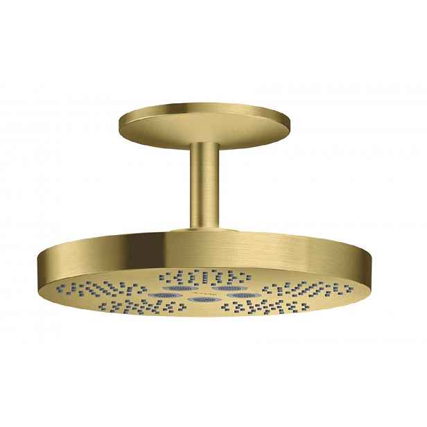 Axor One - Hlavová sprcha, průměr 28 cm, 2 proudy, kartáčovaná mosaz 48494950