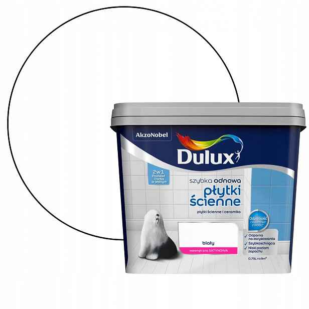 Dulux Rychlá Obnova Stěnové dlaždice Bílá 0,75L