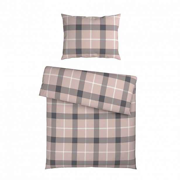 Esposa POVLEČENÍ, flanel, růžová, 140/200 cm